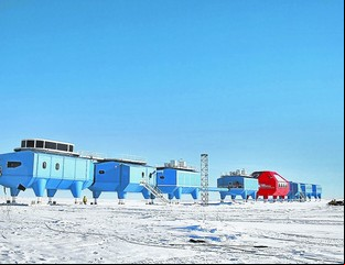 Inauguran en la Antártida una base científica que “camina” sobre el hielo
