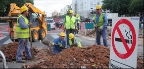 Con condiciones, la justicia habilitó la continuidad de las obras en la 9 de Julio