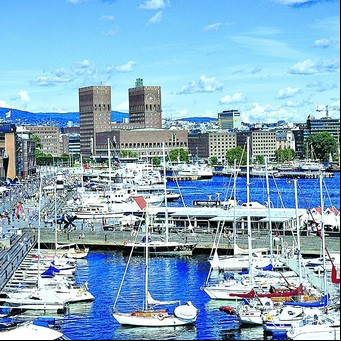 Oslo, bajo el sol de primavera
