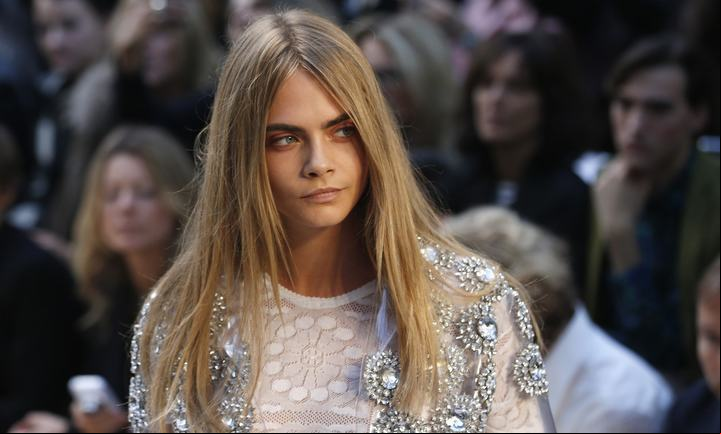 Cara Delevigne. REUTERS/Suzanne Plunkett