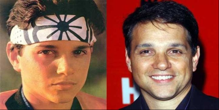 Ralph Macchio, pasado y presente. Dice que "nunca diría nunca" a una película o serie sobre el universo de "Karate Kid".
