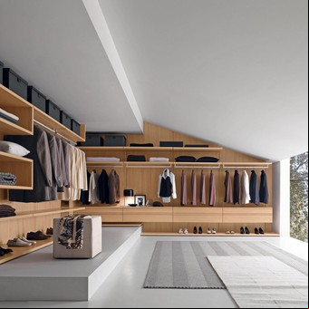 Vestidores en madera: opciones para organizar la ropa y decorar la habitación