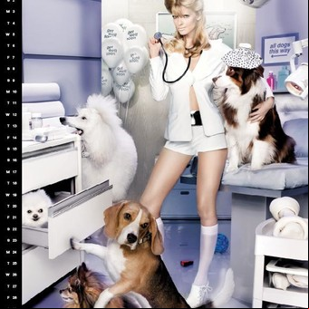 El calendario Maybelline New York 2012