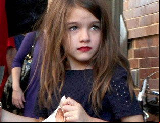 Polémica por el maquillaje de Suri Cruise