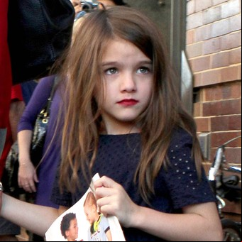 Polémica por el maquillaje de Suri Cruise
