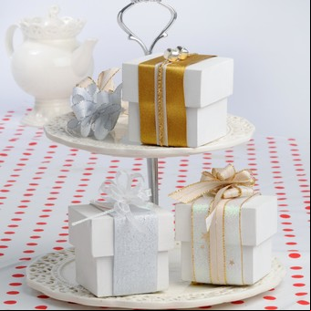 Cajitas de souvenirs navideños