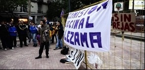Nueva protesta contra las rejas en el Parque Lezama