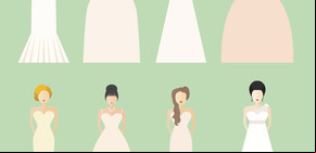 Vestidos de novia: uno para cada tipo de cuerpo