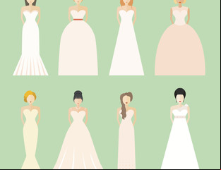 Vestidos de novia: uno para cada tipo de cuerpo