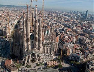 La Sagrada Familia estaría terminada en 2030 y será la basílica más alta de Europa