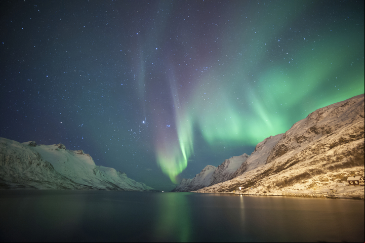Aurora boreal, Tromso, Noruega (Getty Images).