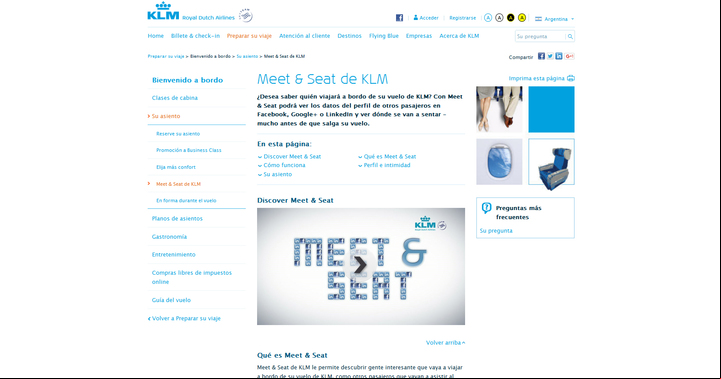 CLAIMA20160215_0090 Aplicaciones para conocer con quienes viajas. KLM