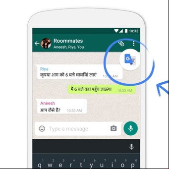 WhatsApp ahora incluye el traductor de Google