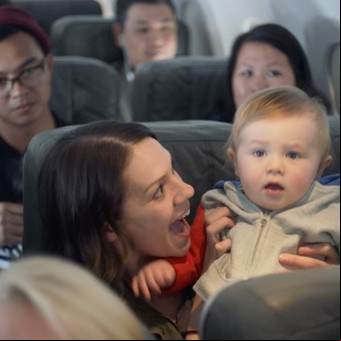 Se abre el debate: líneas aéreas con zonas libres de niños