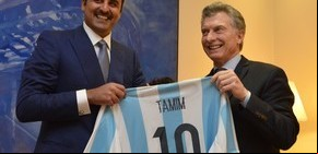 Mauricio Macri le agradeció al emir de Qatar por su gestión para liberar a un argentino que estaba preso en Afganistán