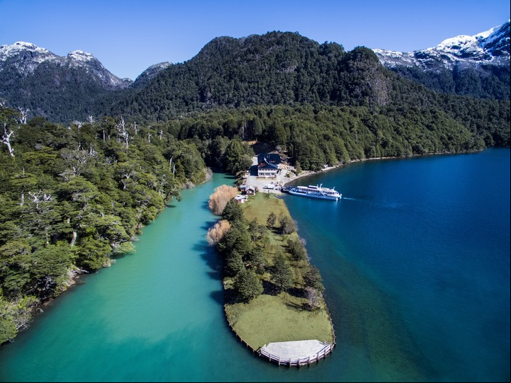 Puerto Blest es parte de los paisajes del recorrido entre Bariloche y Puerto Varas (Turisur)