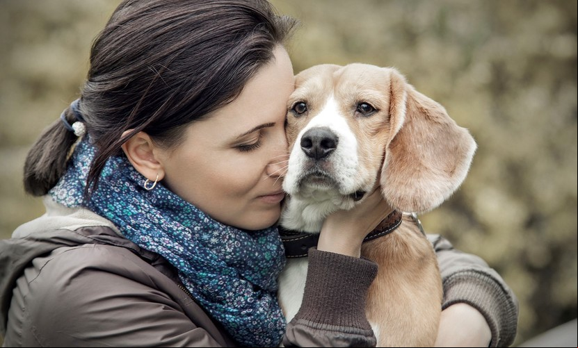 Después de una situación estresante, una persona se recupera más rápido en compañía de su perro, afirma la Asociación Americana de Psicología. Foto: Clarín.