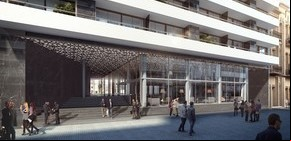 Demoliciones junto al Palacio Paz para hacer un edificio