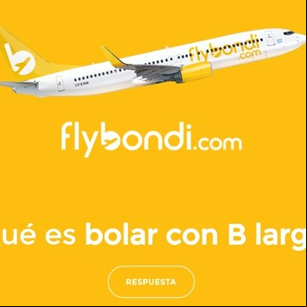 Flybondi, una aerolínea low cost que viene marchando