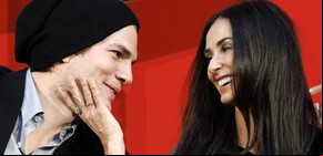 La particular respuesta de Ashton Kutcher a las polémicas declaraciones de Demi Moore