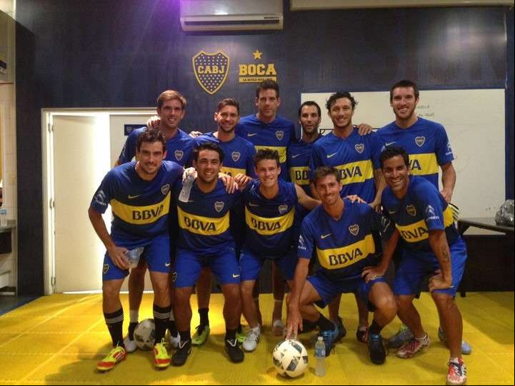 Juan Martin del Potro le agradeció al abuelo por regalarle su primer camiseta de Boca Juniors.