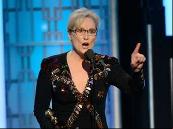 Trump le respondió a Meryl Streep y las redes salieron a defenderla