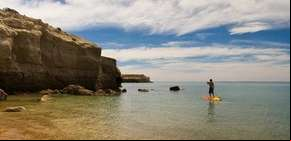 La bahía de Península Valdés, entre las más bellas del mundo