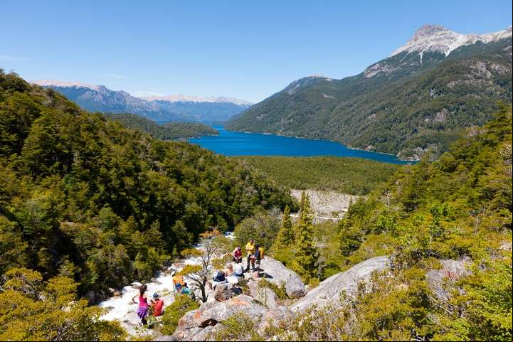 Excursión con la Cordillera como telón de fondo (Secretaría de Turismo de Esquel).