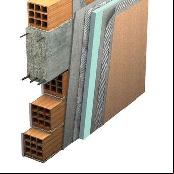 Un sistema para aislar la casa desde afuera y cambiarle el look