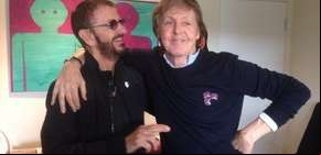 Paul y Ringo se encontraron en una fiesta y terminaron bailando juntos