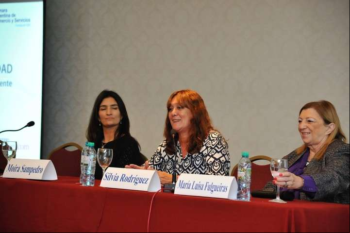 Encuentro "Emprender no tiene edad: Las PyMEs emprenden cotidianamente", organizado por la Asociación Iberoamericana de Empresarias (AIME) en el marco del "Mes de la Mujer".