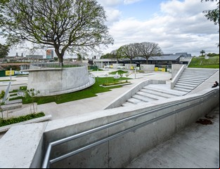 Conocé la terraza verde del nuevo Centro de Exposiciones de la Ciudad