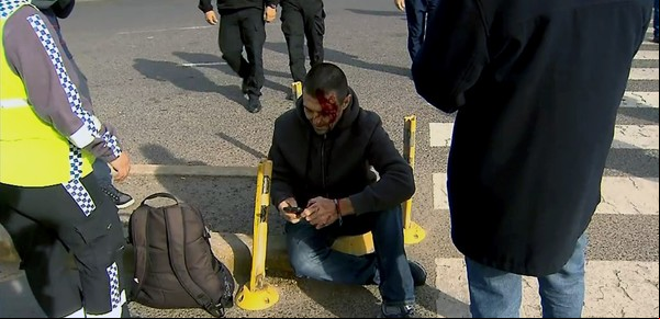 Atropellan al fiscal Federico Delgado cuando llegaba en bicicleta a Comodoro Py