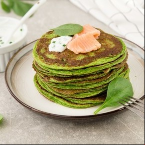 Panqueques de espinaca