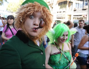 Avenida de Mayo se pinta de verde: el desfile de San Patricio cumple diez años