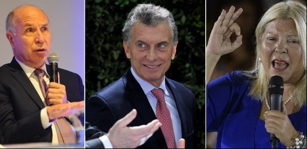 Macri, Lorenzetti y Carrió, vértices de un triángulo feroz