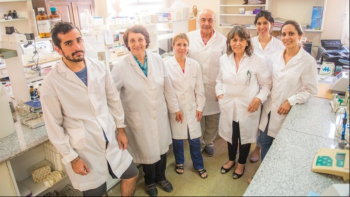 Nicolás Garimano, Cristina Ibarra, María Marta Amaral, Angel Cataldi, Elsa Mercado. Analía López Díaz y Flavia Sacerdoti.