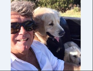 La desesperada búsqueda de Pancho Dotto de sus perros John y Lennon