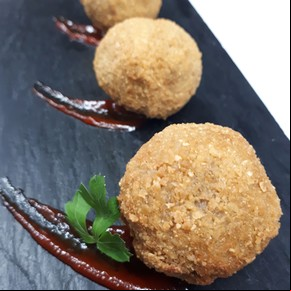 Croquetas con morcilla