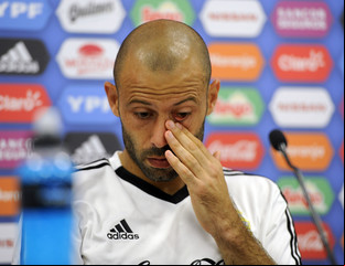 Javier Mascherano liquidó a Ricardo Caruso Lombardi: "Es una persona nefasta"