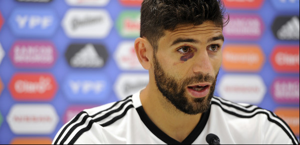 Federico Fazio ironizó sobre su ojo morado: "Pavón está haciendo mucho quilombo"