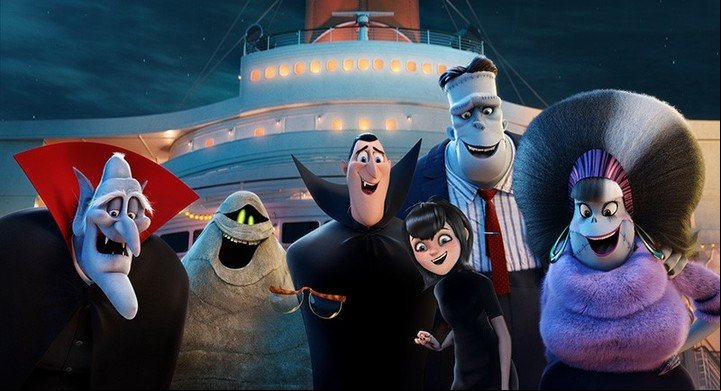 "Hotel Transylvania 3", la última que llegó a los cines (la cuarta fue directamente a streaming).
