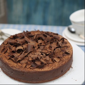 Torta de papa y chocolate