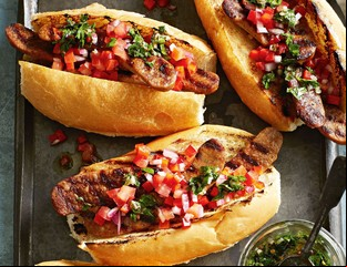 Receta de Choripan argentino