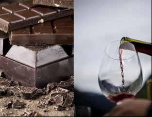 Confirman que comer chocolate y tomar vino tinto pueden ayudar a vivir más tiempo