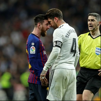 El manotazo de Sergio Ramos que enfureció a Lionel Messi: "Sos un mala leche"