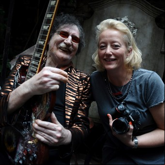En fotos: Músicos argentinos bajo la mirada de la hija de  Jimmy Page, guitarrista de Led Zeppelin
