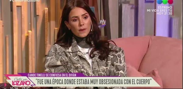 Cande Tinelli habló de bulimia y anorexia: "Pidan ayuda", aconsejó