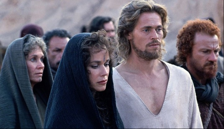 En "La última tentación de Cristo" (1988), William Dafoe interpreta a un Jesús que duda.
