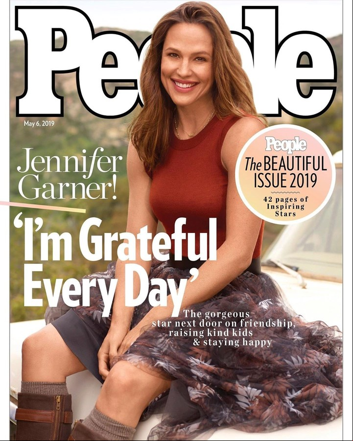 Portada de la revista People con Jennifer Garner.